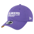Bone Unissex New Era 9TWENTY NBA LA Lakers Institutional Style ROXO-NBI25BON023- -1-